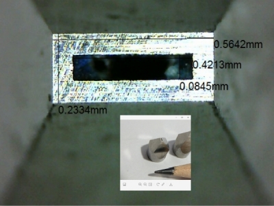 微孔加工-微型方孔0.08_R角小于0.02mm